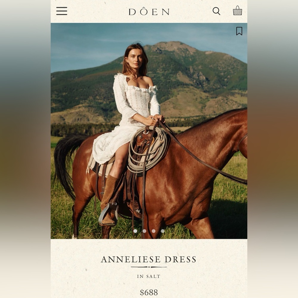 Doen ANNELIESE DRESS, size M